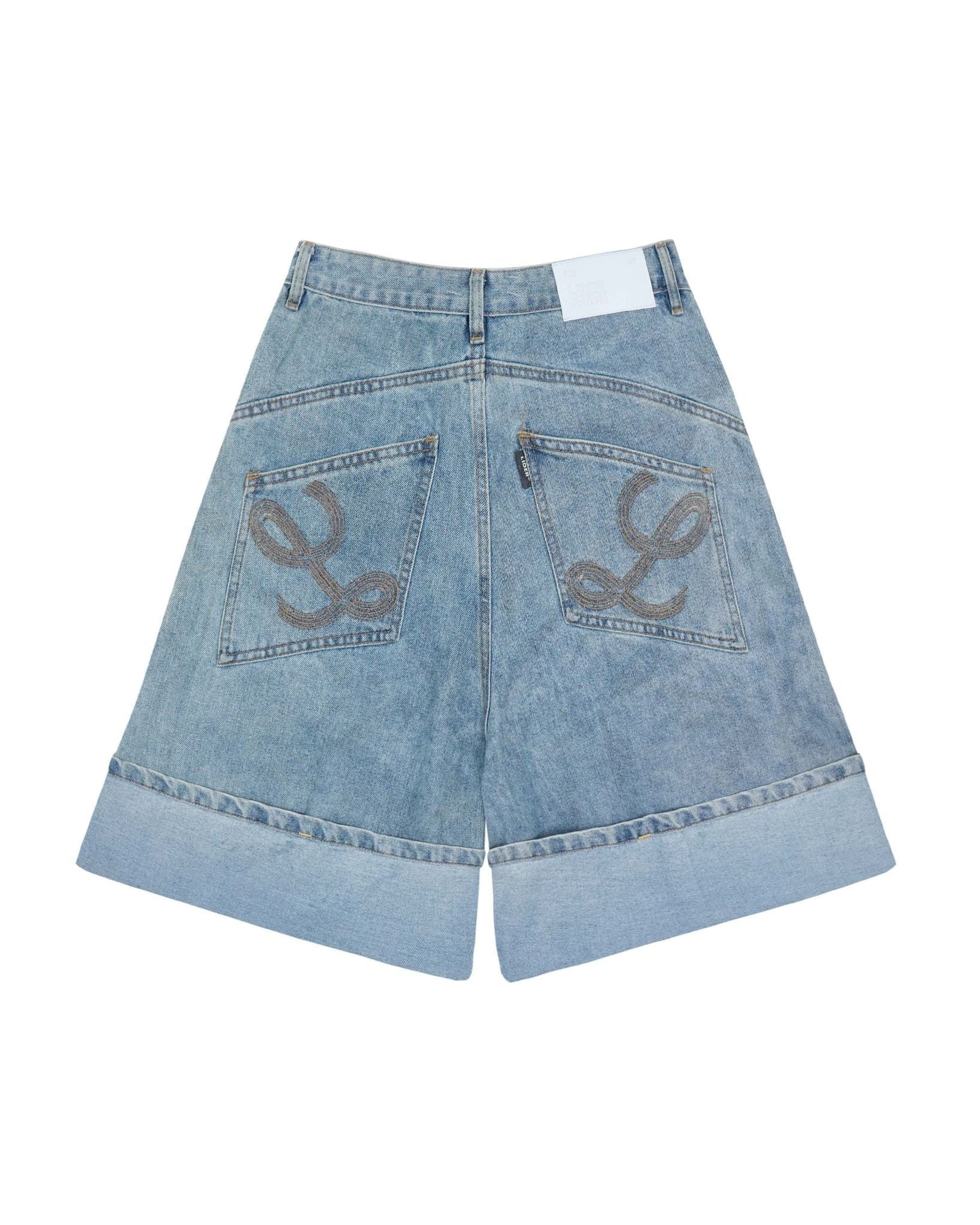 LIDER - OVERROLLED CARPENTER SHORTS [Moonlit Blue]