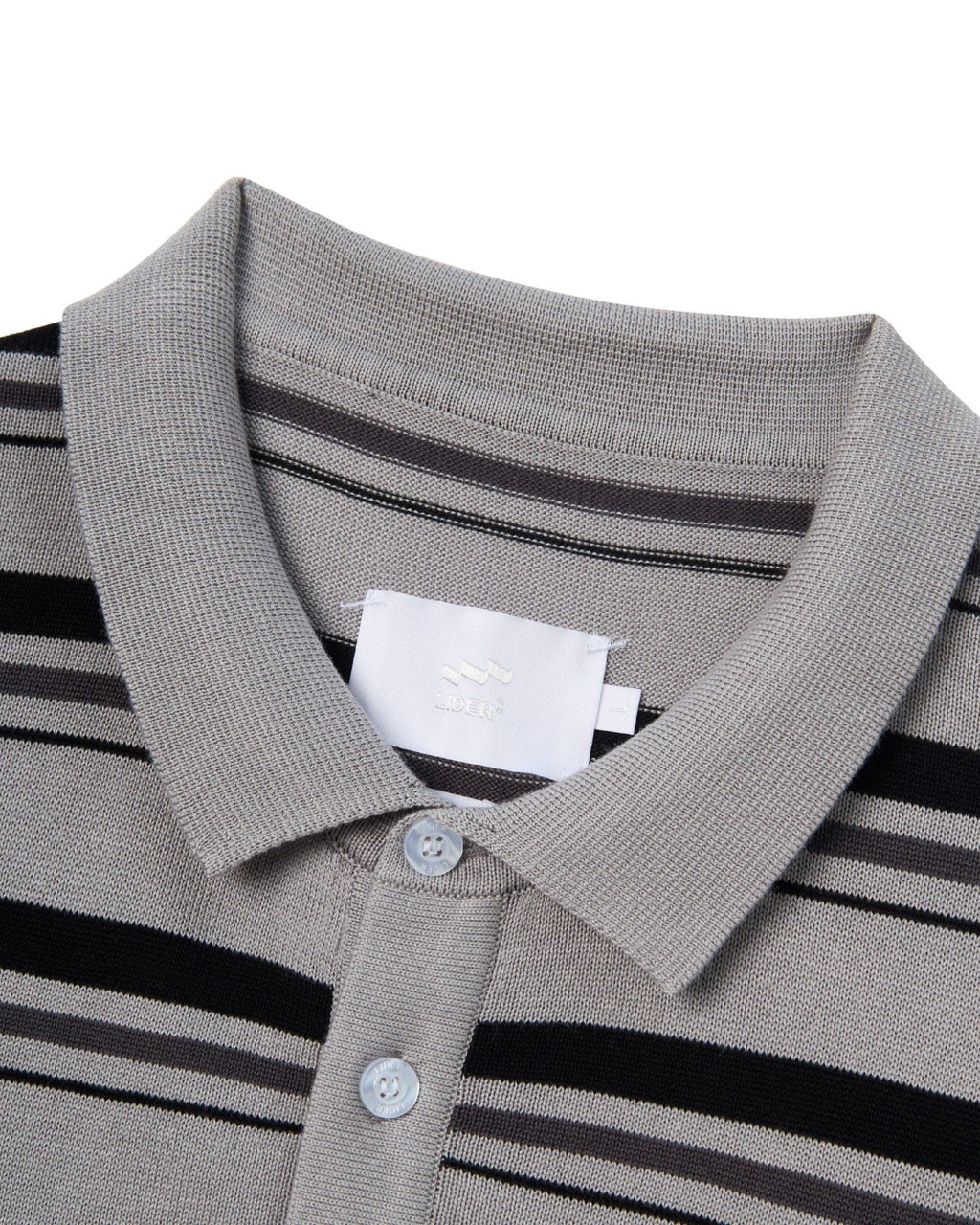 LIDER CAMPUS POLO SHIRT [Striped Grey]