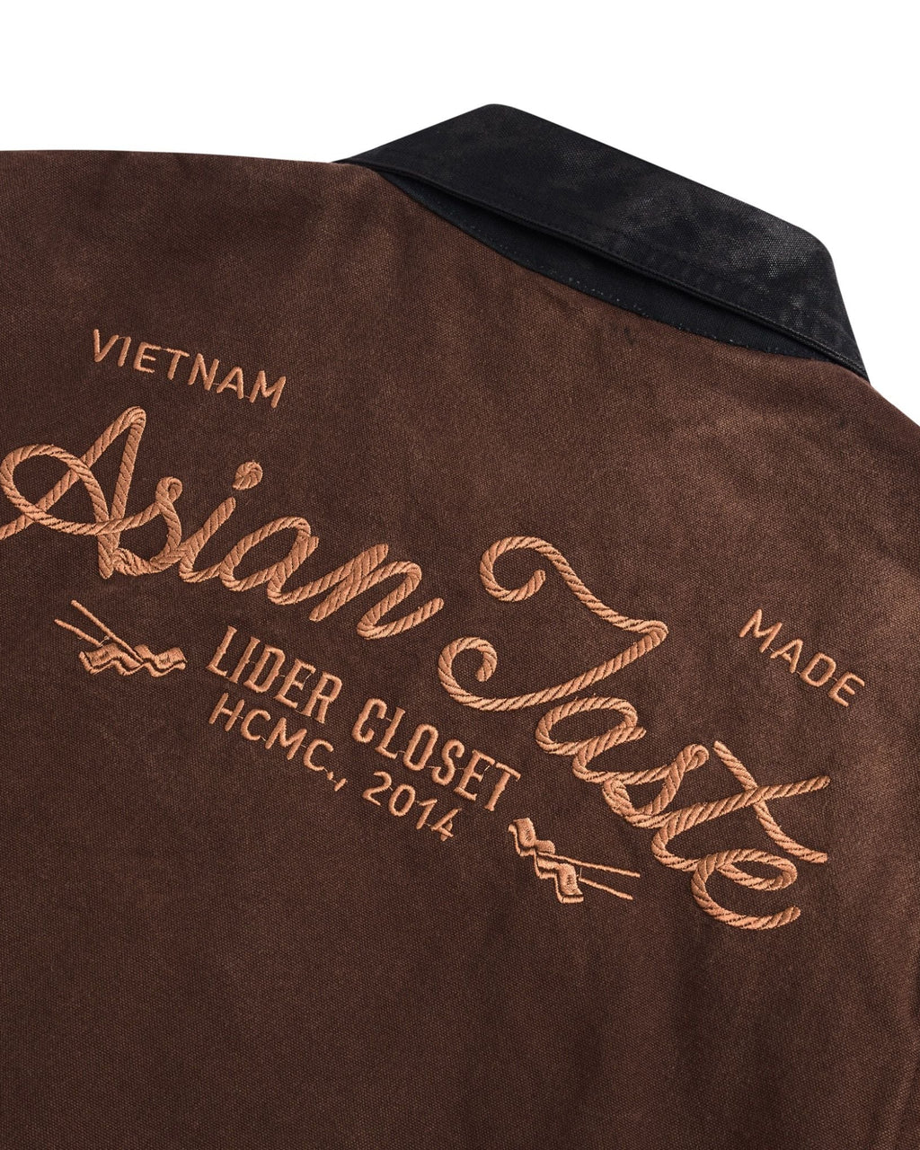 LIDER ASIAN TASTE DENIM JACKET [Coffee]