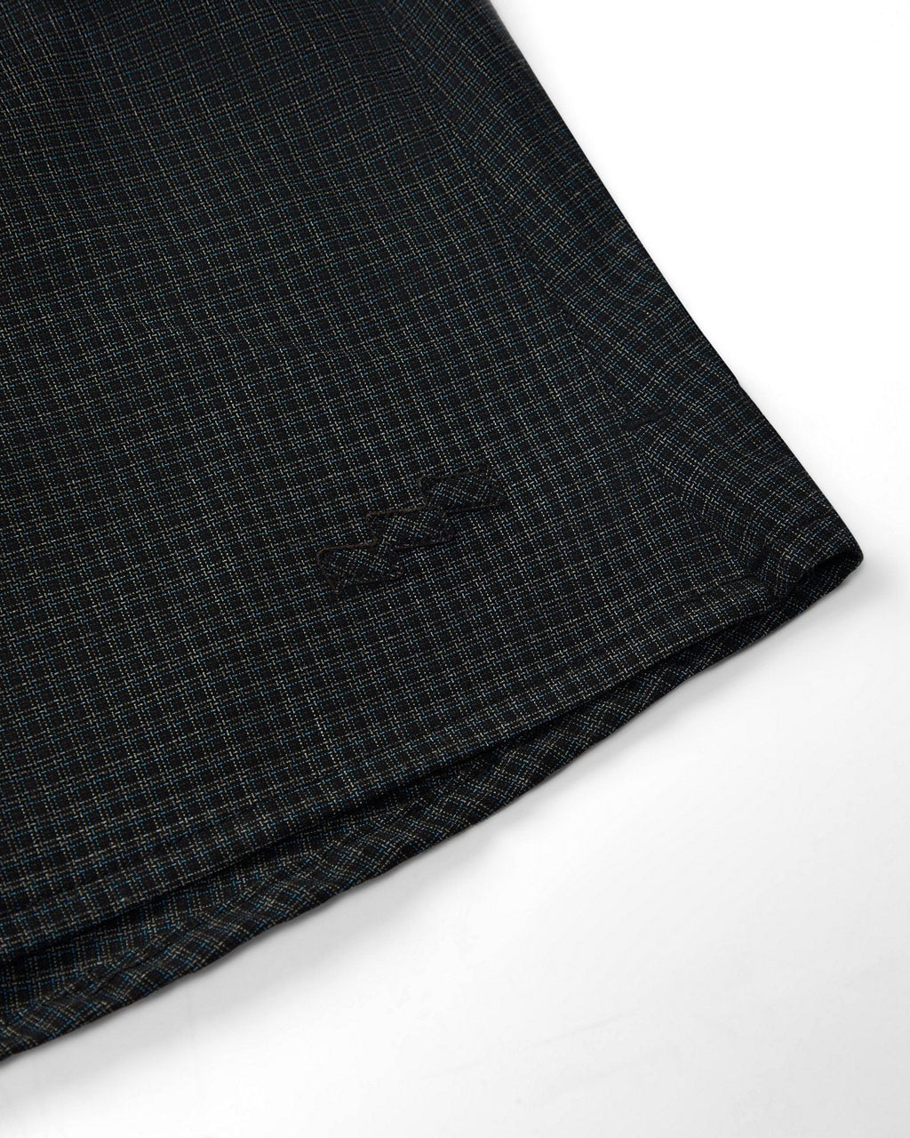 LIDER LAIDBACK CHECK SHORTS [Mono Black]