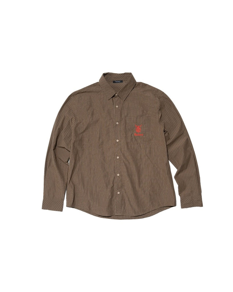 Blackorp Knight Checked Long Sleeve Shirt – official view 1