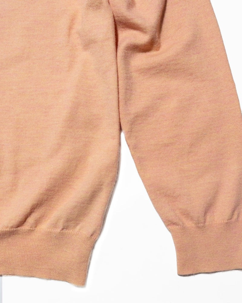 Blackorp Knit Polo Longsleeve De Peach – official view 3