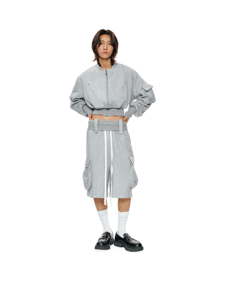 BLANC STUDIO Track Shorts (Black) – official view 3