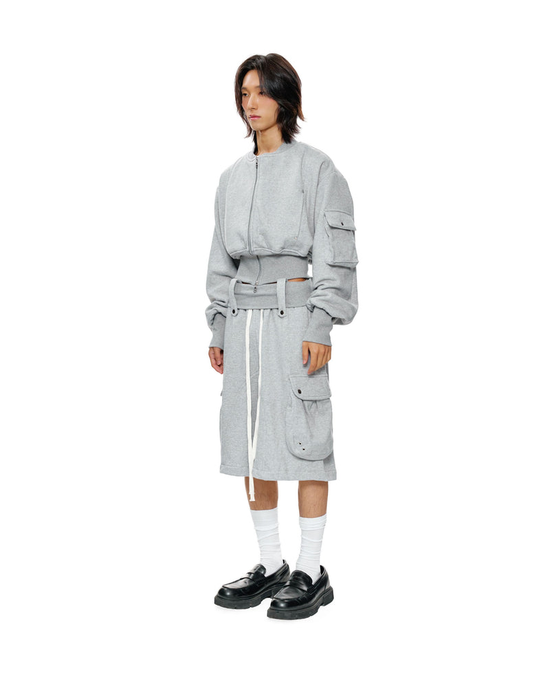 BLANC STUDIO Track Shorts (Black) – official view 4