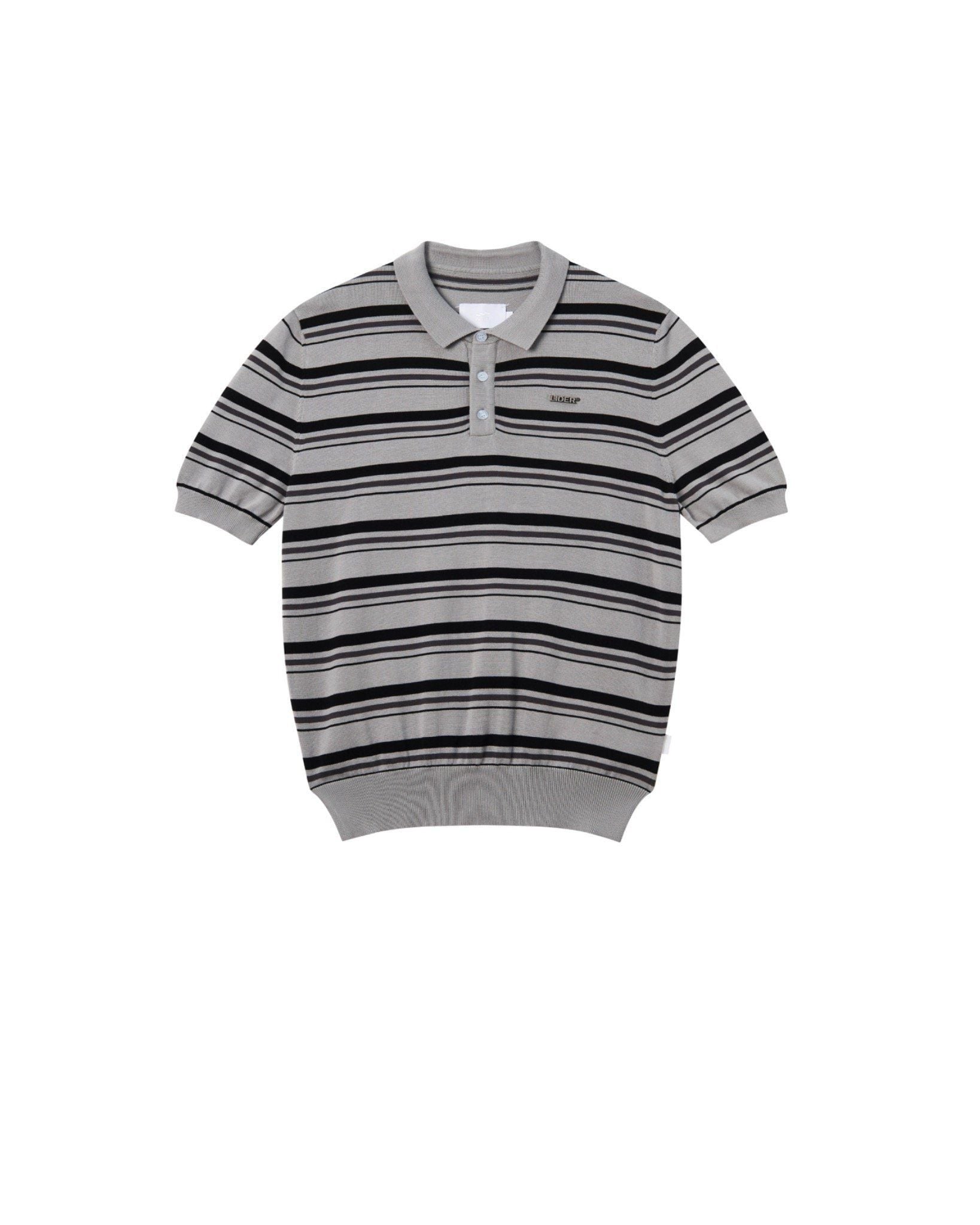 LIDER CAMPUS POLO SHIRT [Striped Grey]
