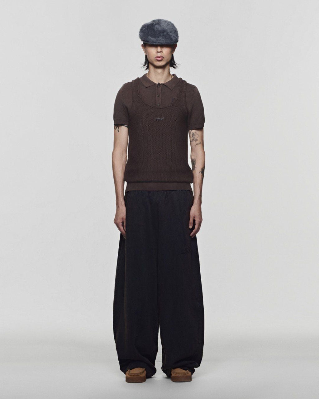 LIDER STEEL KNIT TANK TOP [Brown Sugar]
