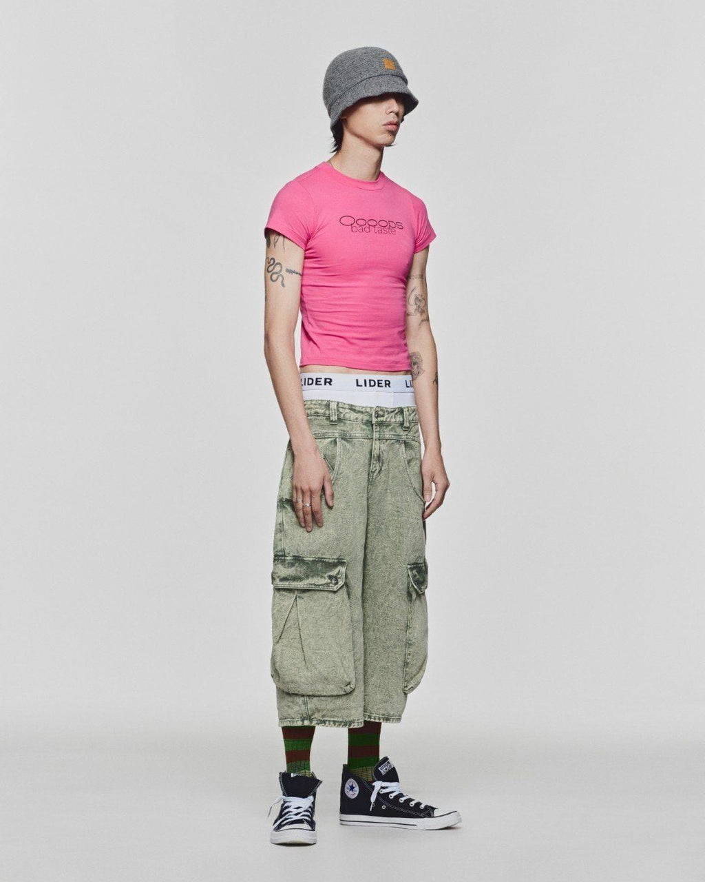 LIDER BAD TASTE TEE [Drama Pink]