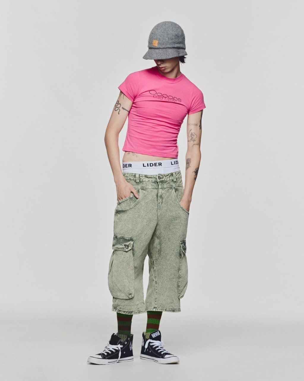 LIDER BAD TASTE TEE [Drama Pink]