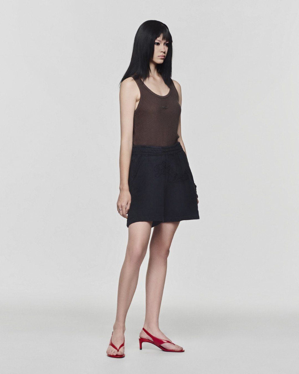 LIDER STEEL KNIT TANK TOP [Brown Sugar]