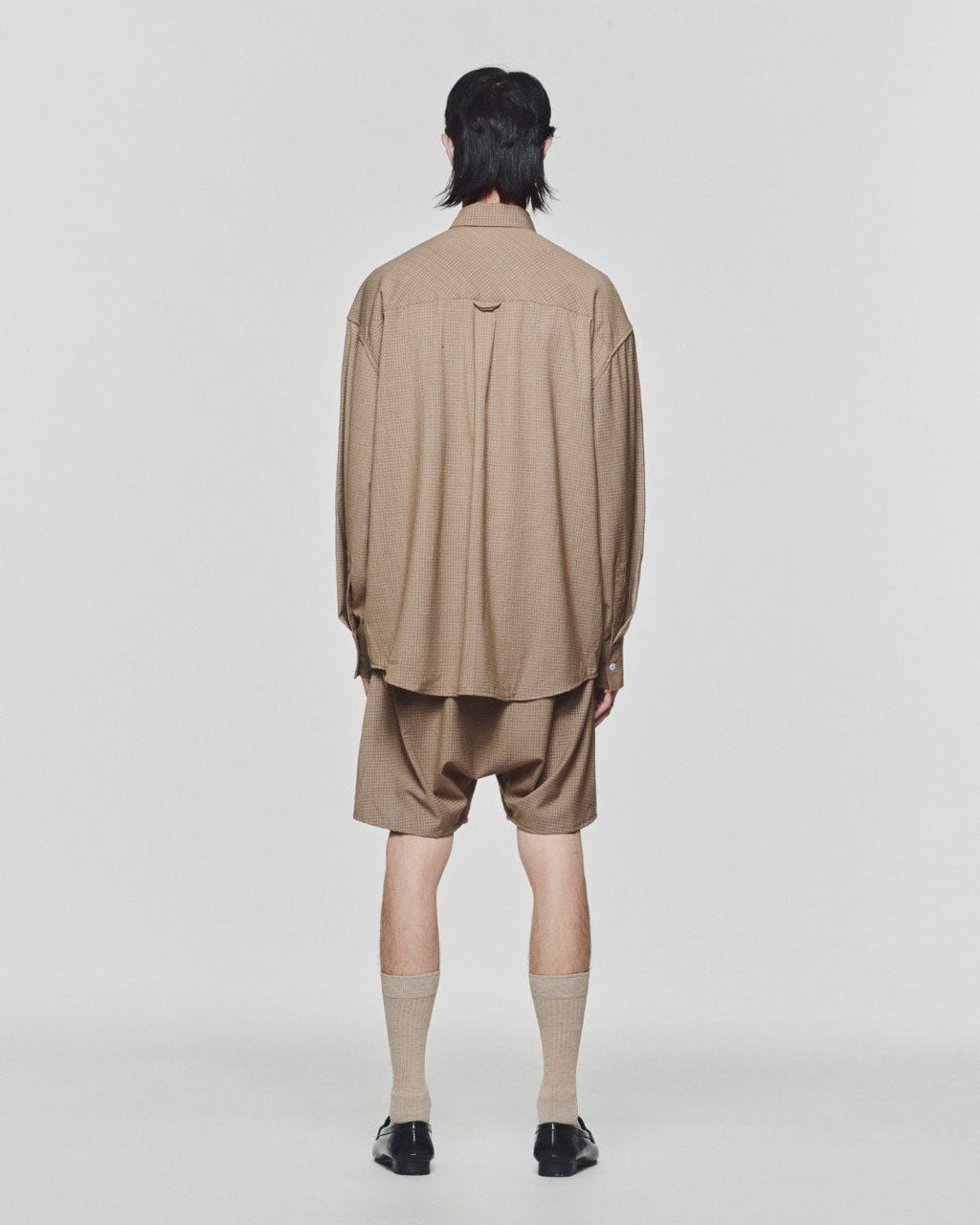 LIDER LAID BACK CHECK SHIRT [Still Sand]