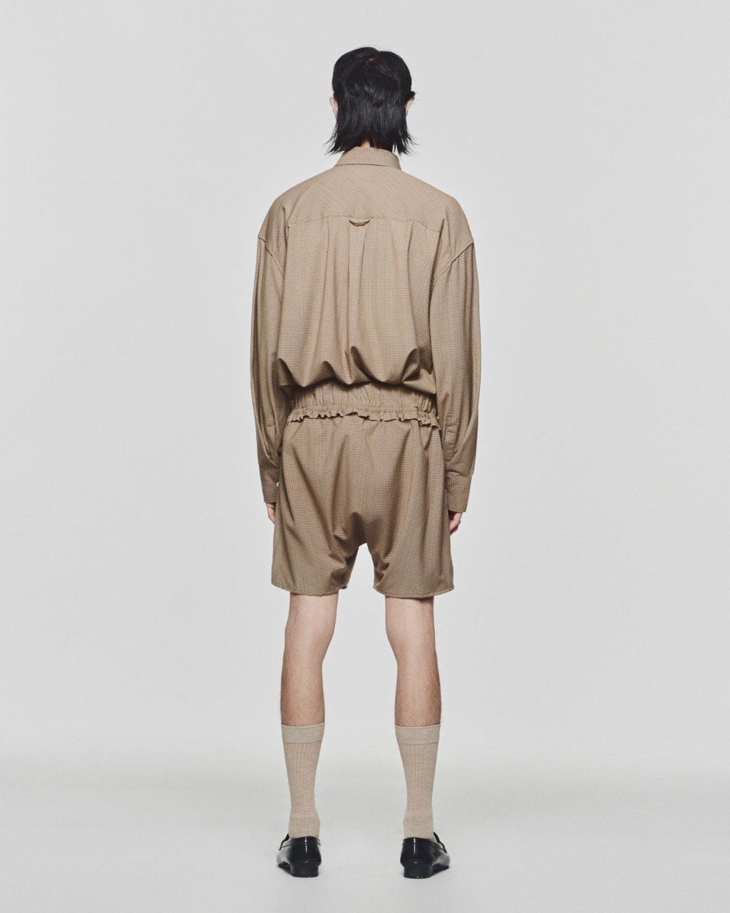 LIDER LAIDBACK CHECK SHORTS [Still Sand]