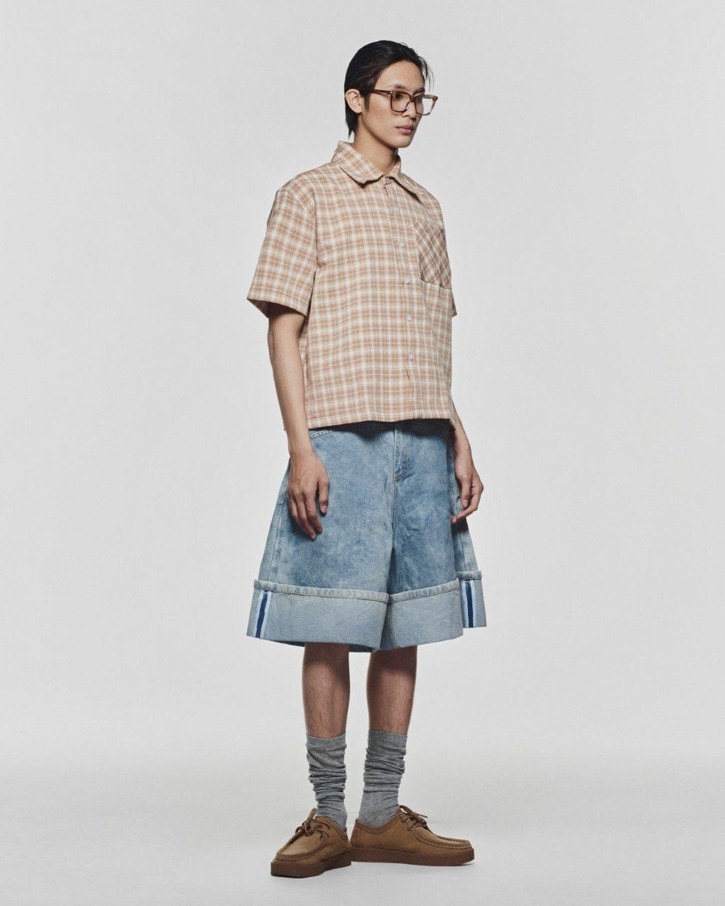 LIDER CAROLINE BOXY SHIRT 2.0 [Checked Ginger]