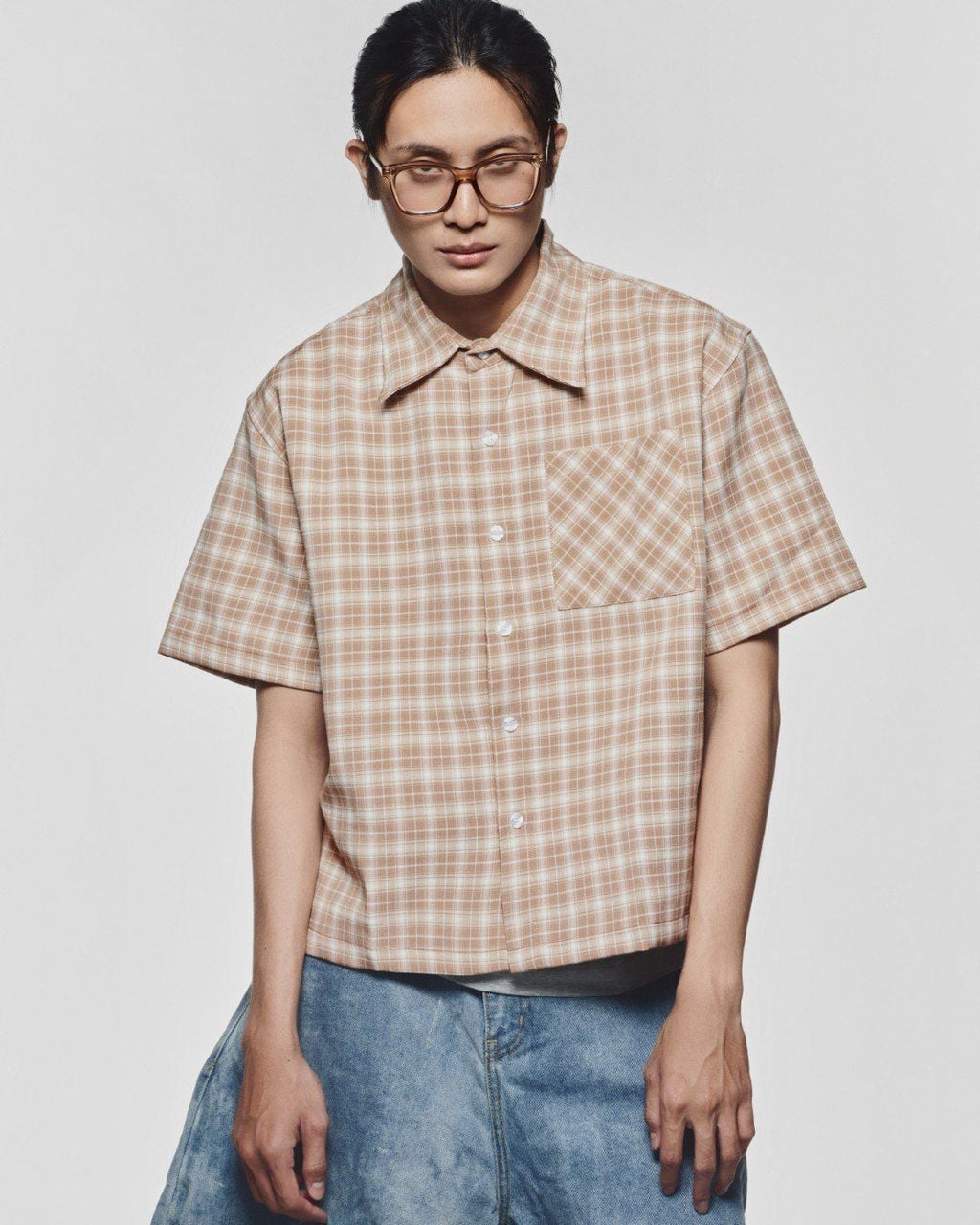 LIDER CAROLINE BOXY SHIRT 2.0 [Checked Ginger]