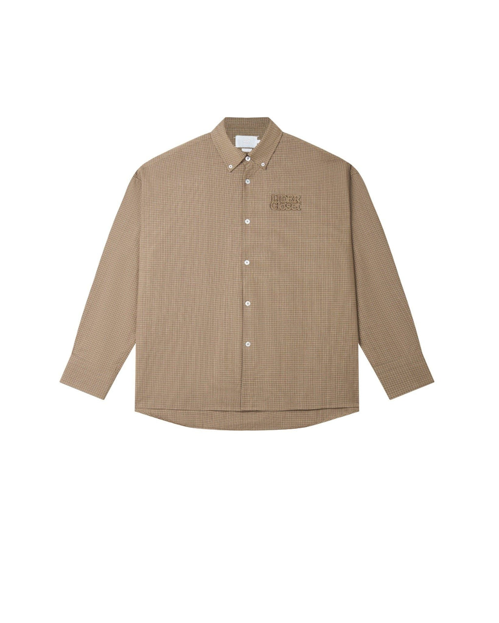 LIDER LAID BACK CHECK SHIRT [Still Sand]