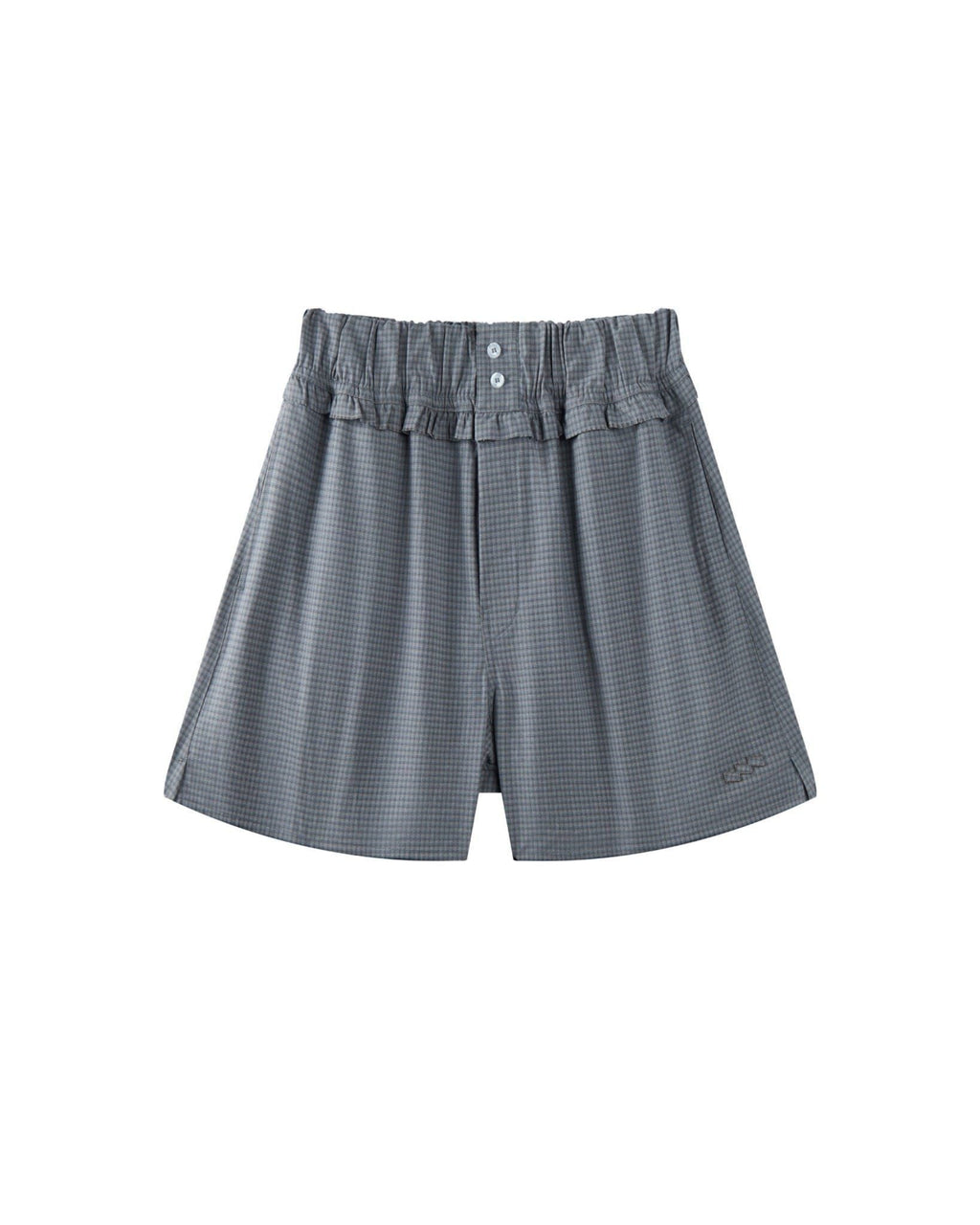 LIDER LAIDBACK CHECK SHORTS [Misty Blue]
