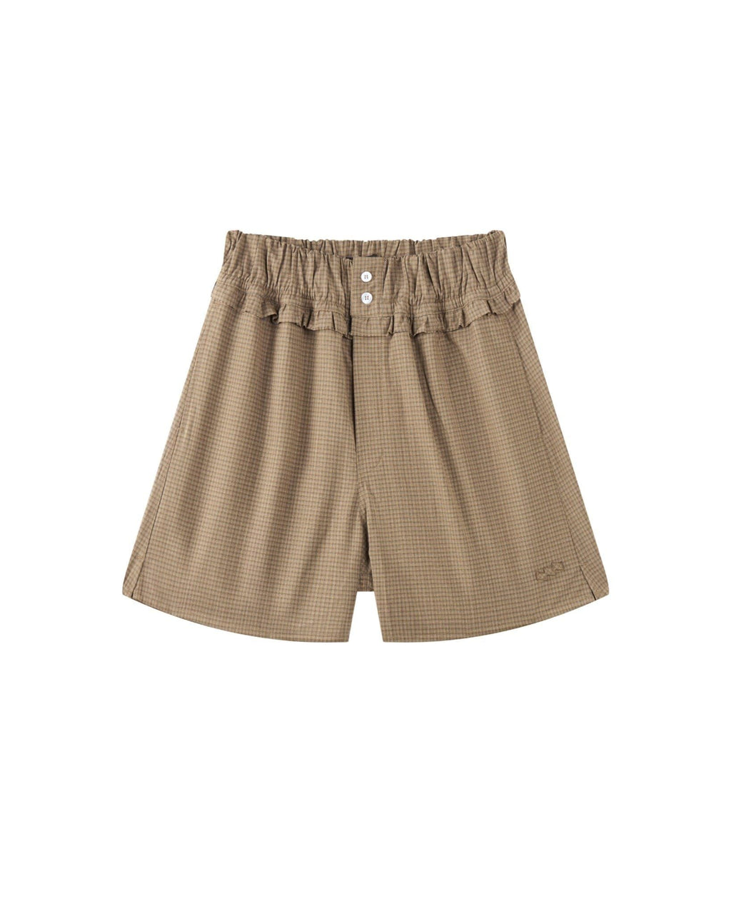 LIDER LAIDBACK CHECK SHORTS [Still Sand]