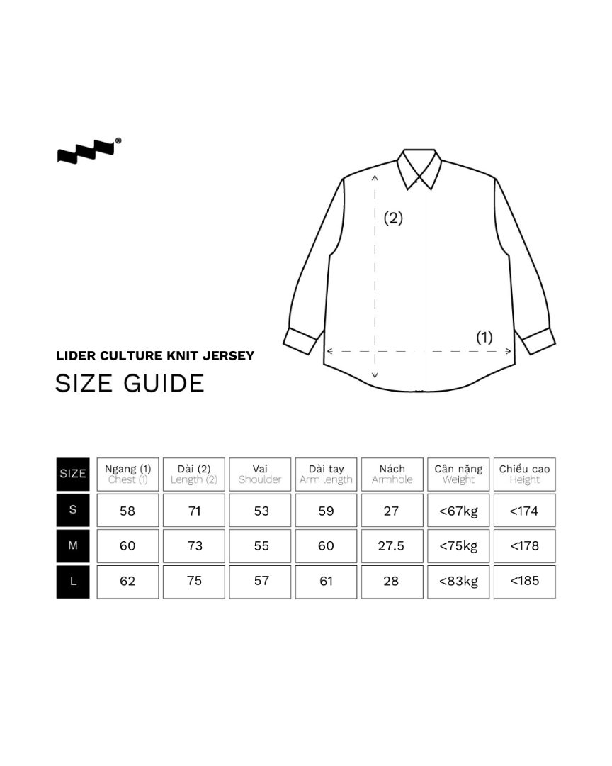 LIDER CULTURE KNIT JERSEY [Mocha]