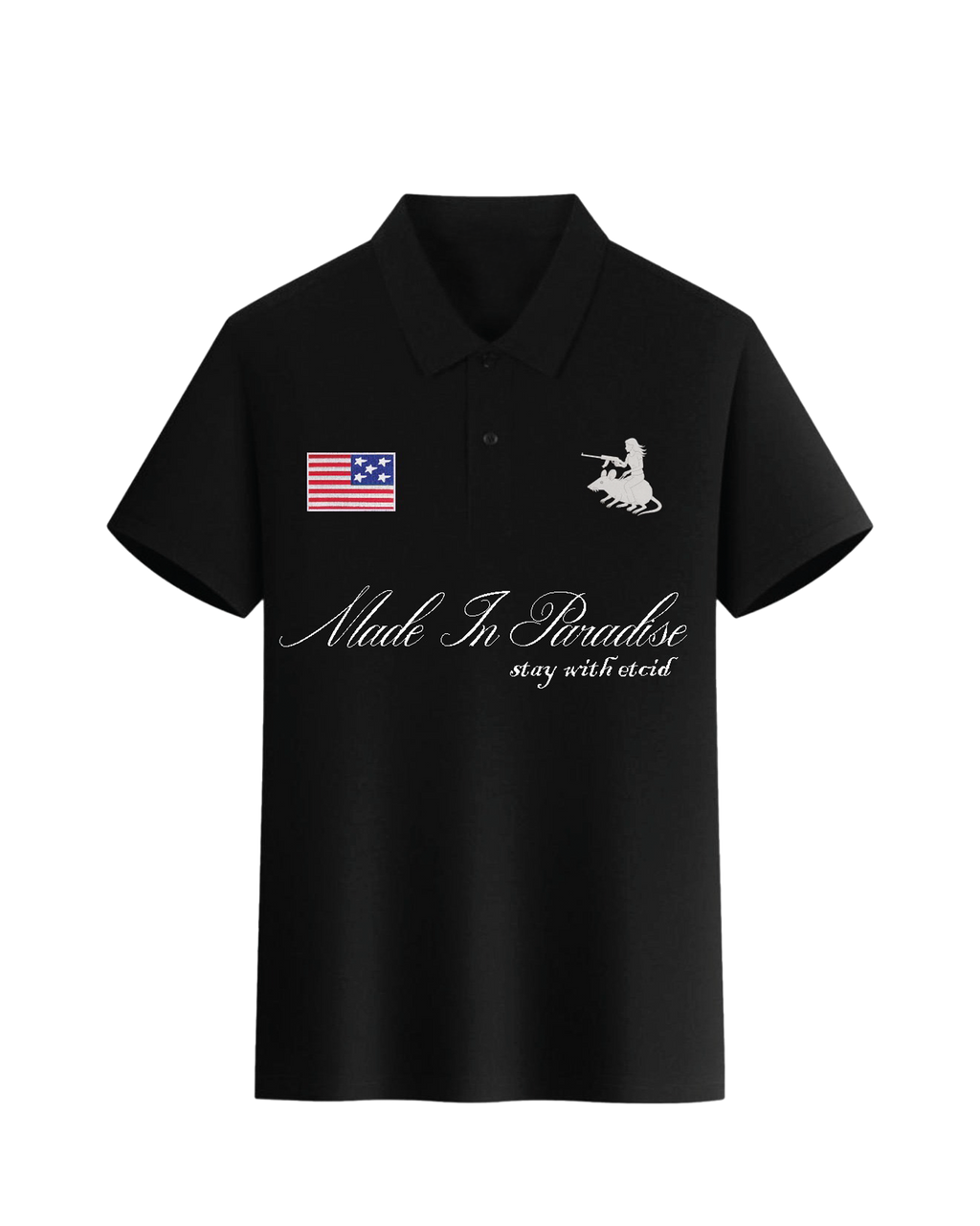 ETCID - MADE IN PARADISE POLO TEE