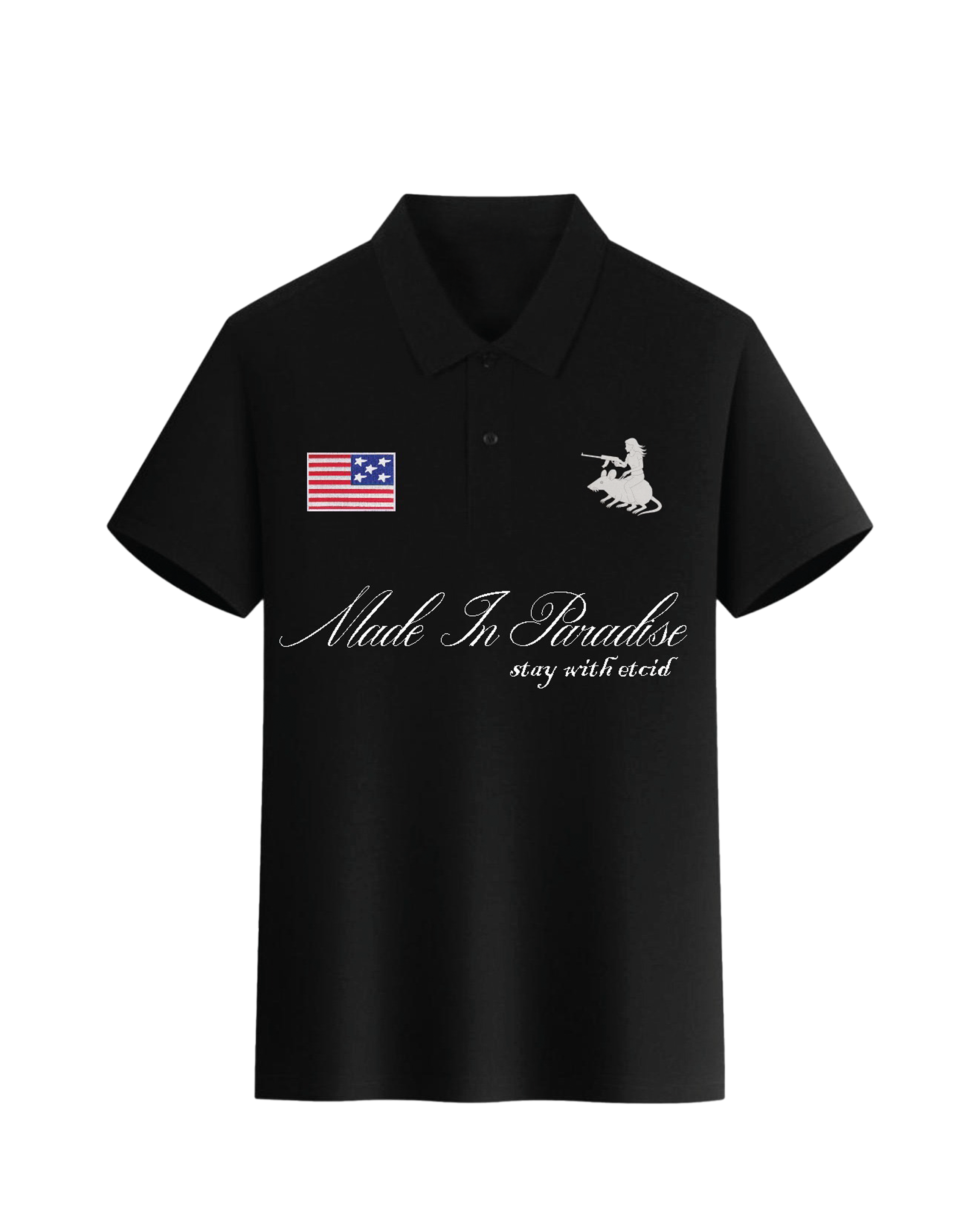 ETCID - MADE IN PARADISE POLO TEE
