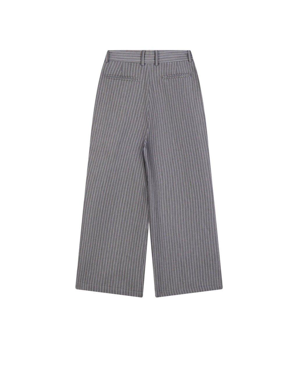 LIDER - ROLLING WIDE-LEG TROUSERS [Striped Grey]