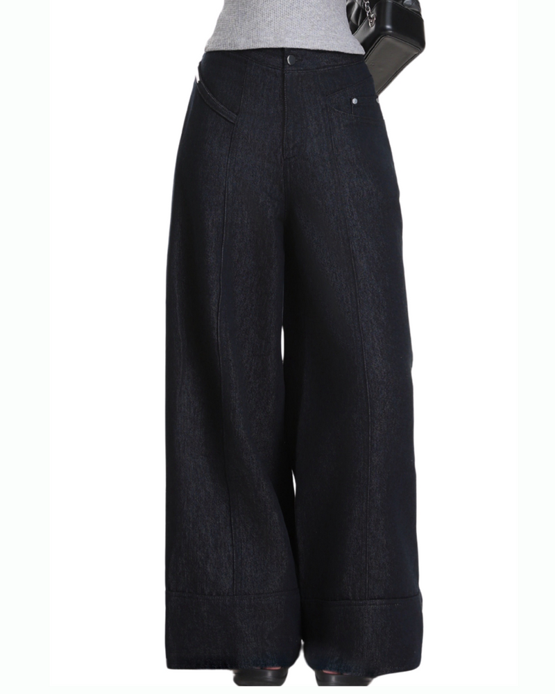 THE FANCÉ Mia Chic Jeans Black – official view 1