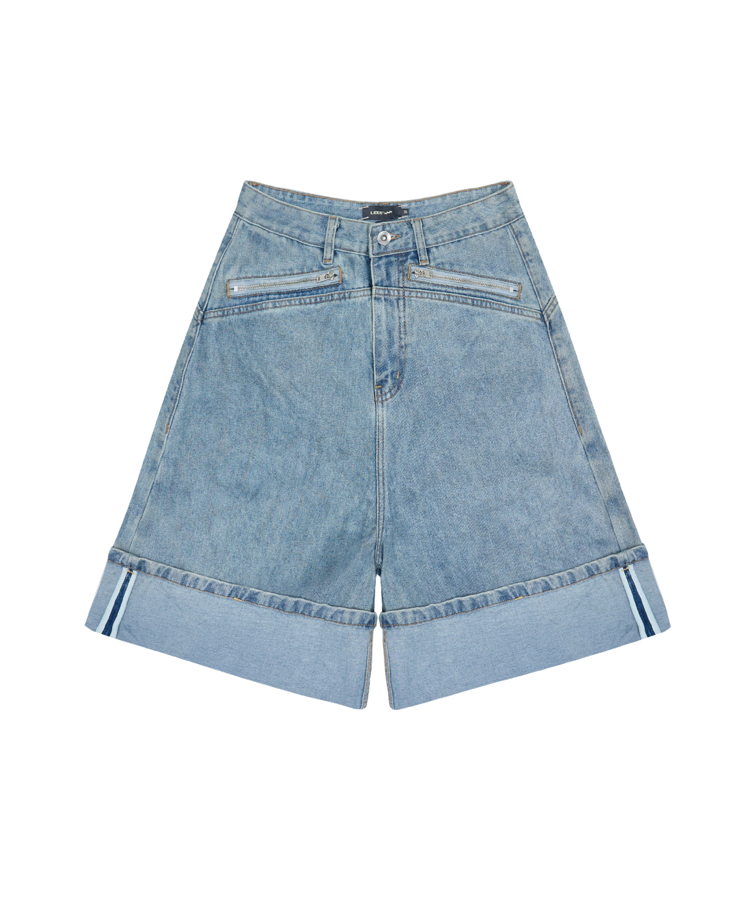 LIDER - OVERROLLED CARPENTER SHORTS [Moonlit Blue]