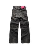 BCK ASH OUT Denim Pants - Black