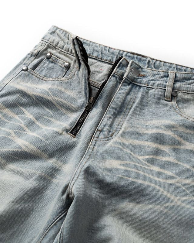 BCK Flared Addict Pants - BLUE