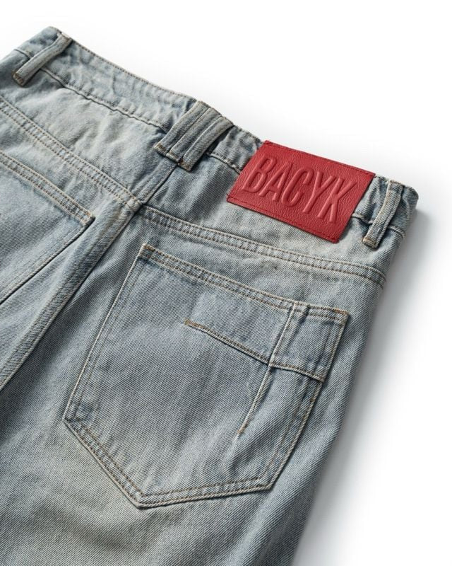 BCK Flared Addict Pants - BLUE