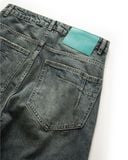 BCK ASH OUT Denim Pants - BLUE