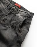 BCK ASH OUT Denim Pants - Black