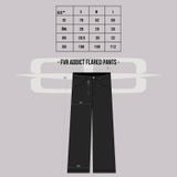 BCK Flared Addict Pants - Black
