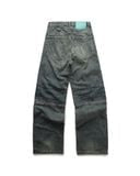 BCK ASH OUT Denim Pants - BLUE