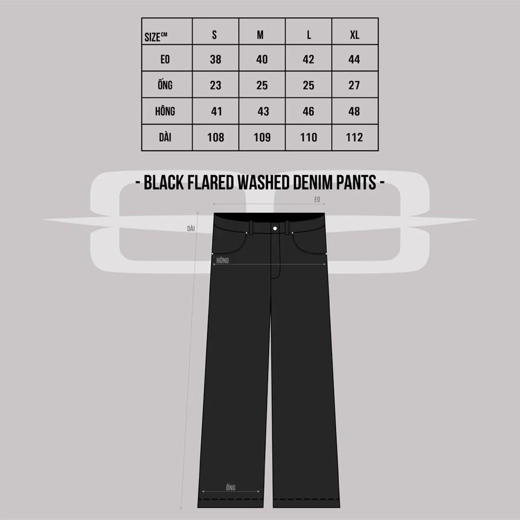 BCK Flared Washed Pants