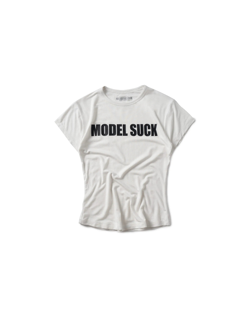 VD Model SUCK BB TEE - White