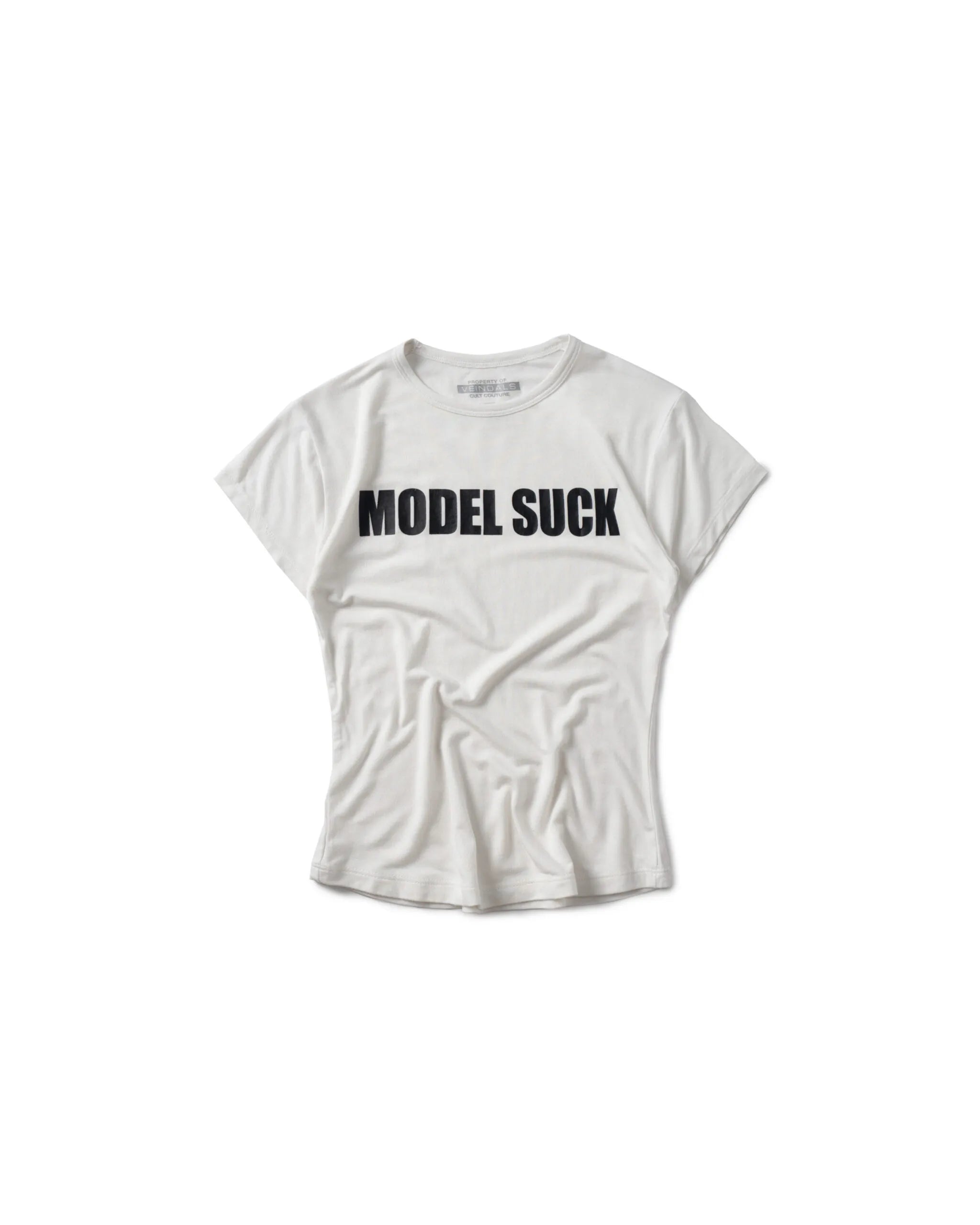 VD Model SUCK BB TEE - White