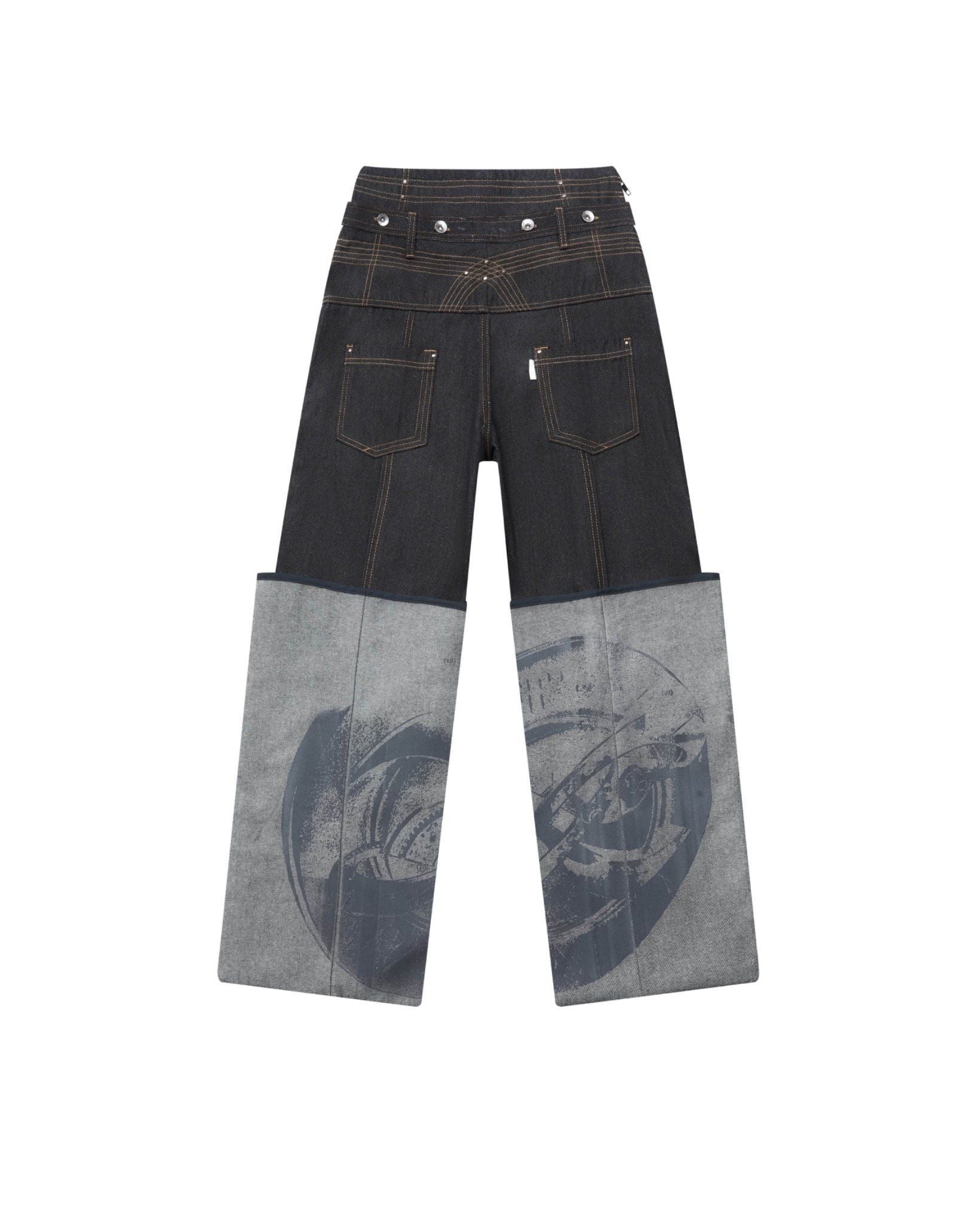 LIDER X ENIGMA CUFFED JEANS