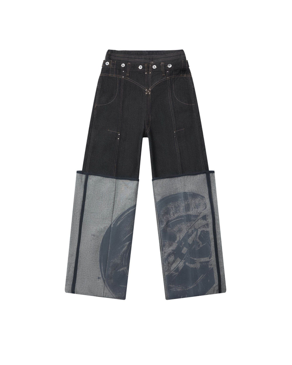 LIDER X ENIGMA CUFFED JEANS