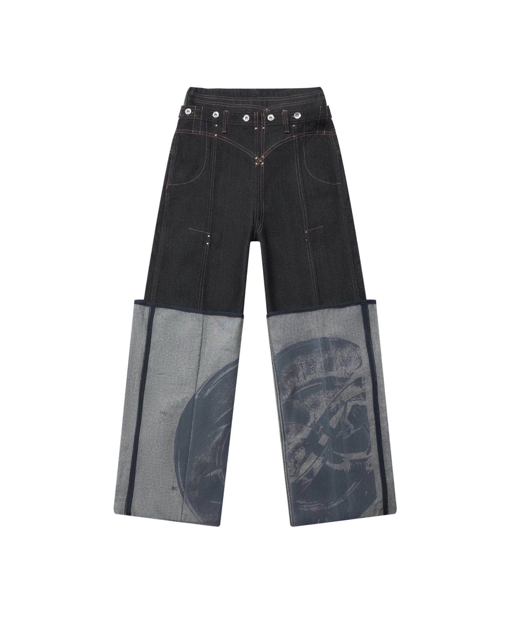 LIDER X ENIGMA CUFFED JEANS