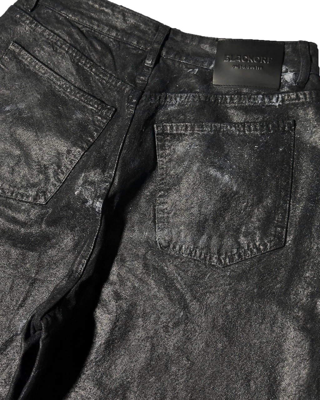 Blackorp - Black Coated Wide Pants