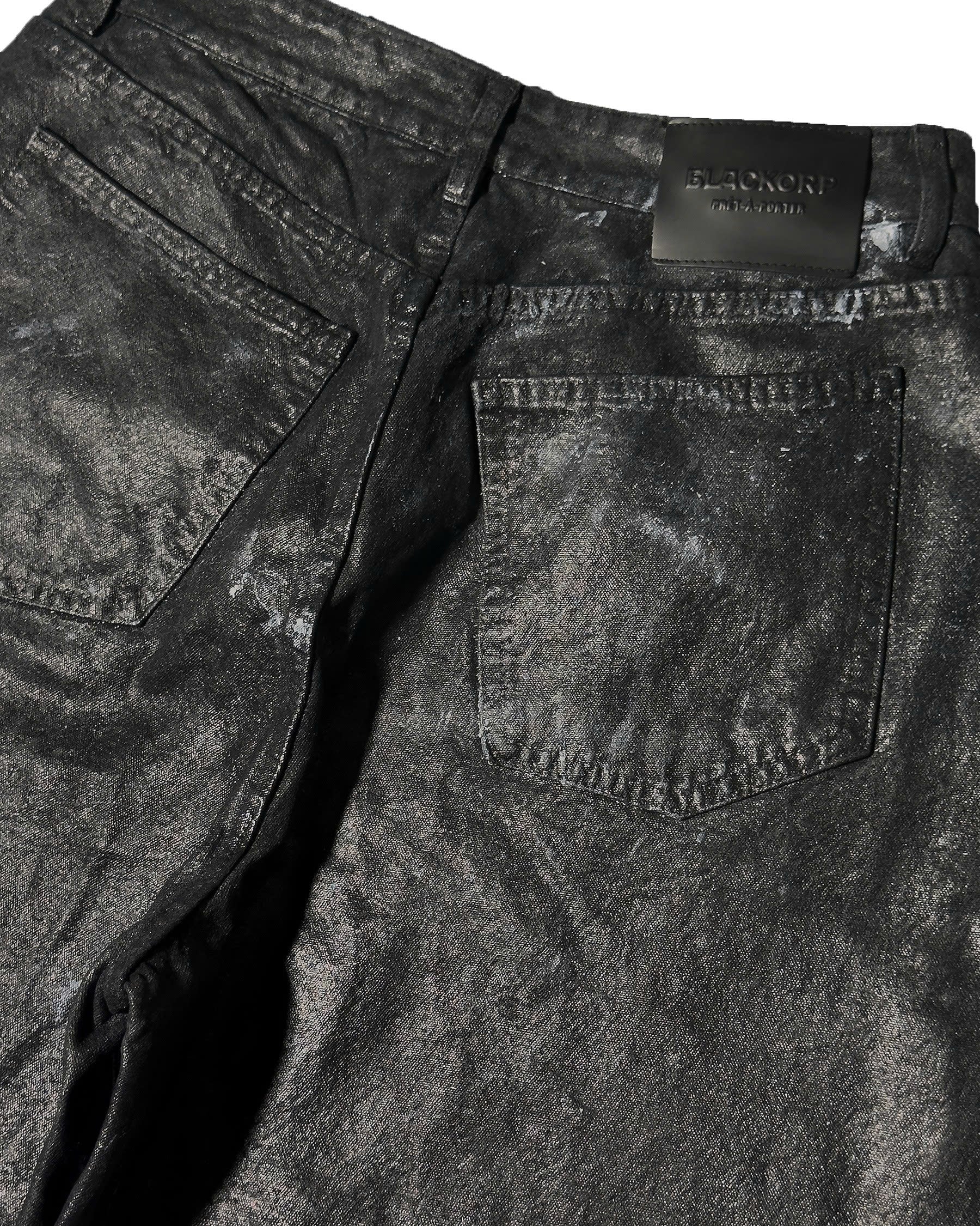 Blackorp - Black Coated Wide Pants