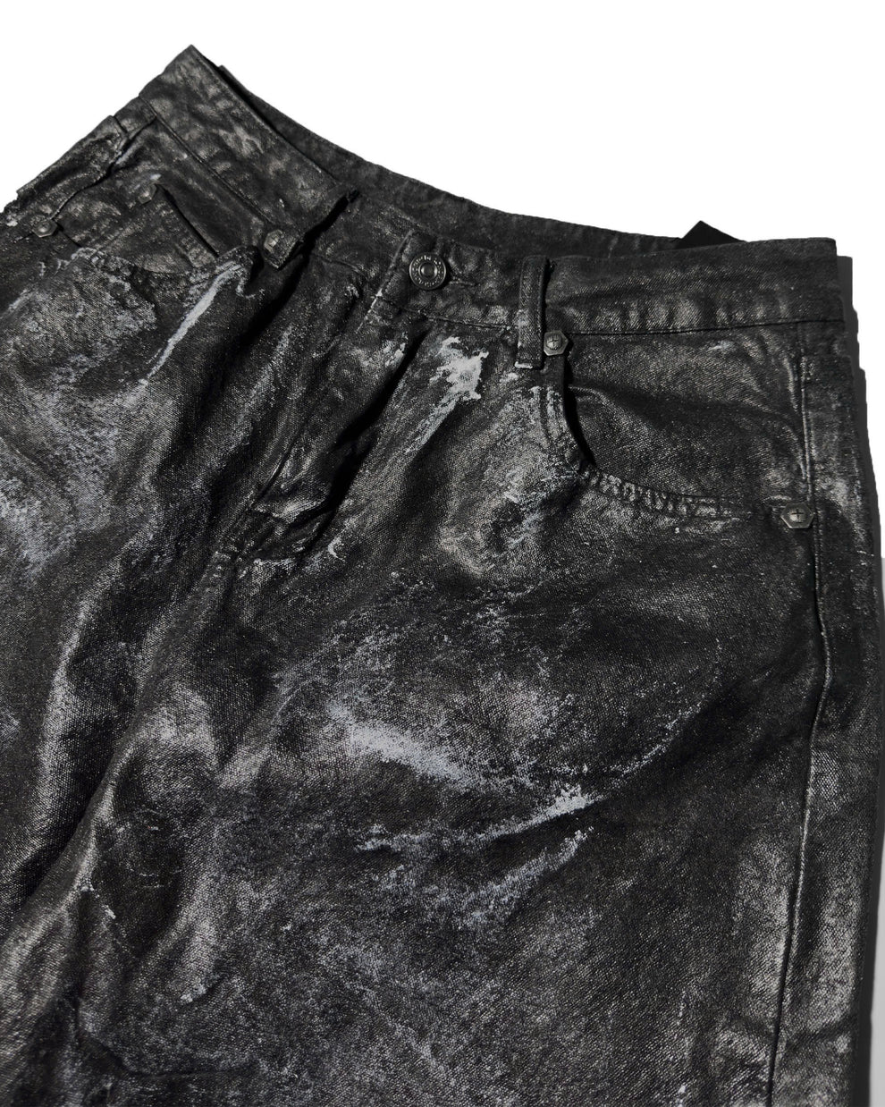 Blackorp - Black Coated Wide Pants