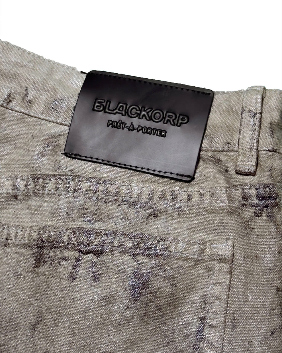 Blackorp - Muddy Coated Wide Pants