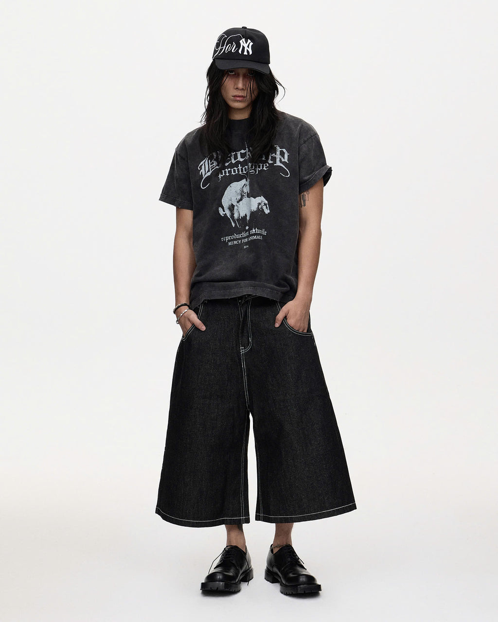 Blackorp Baggy Shorts Raw Denim