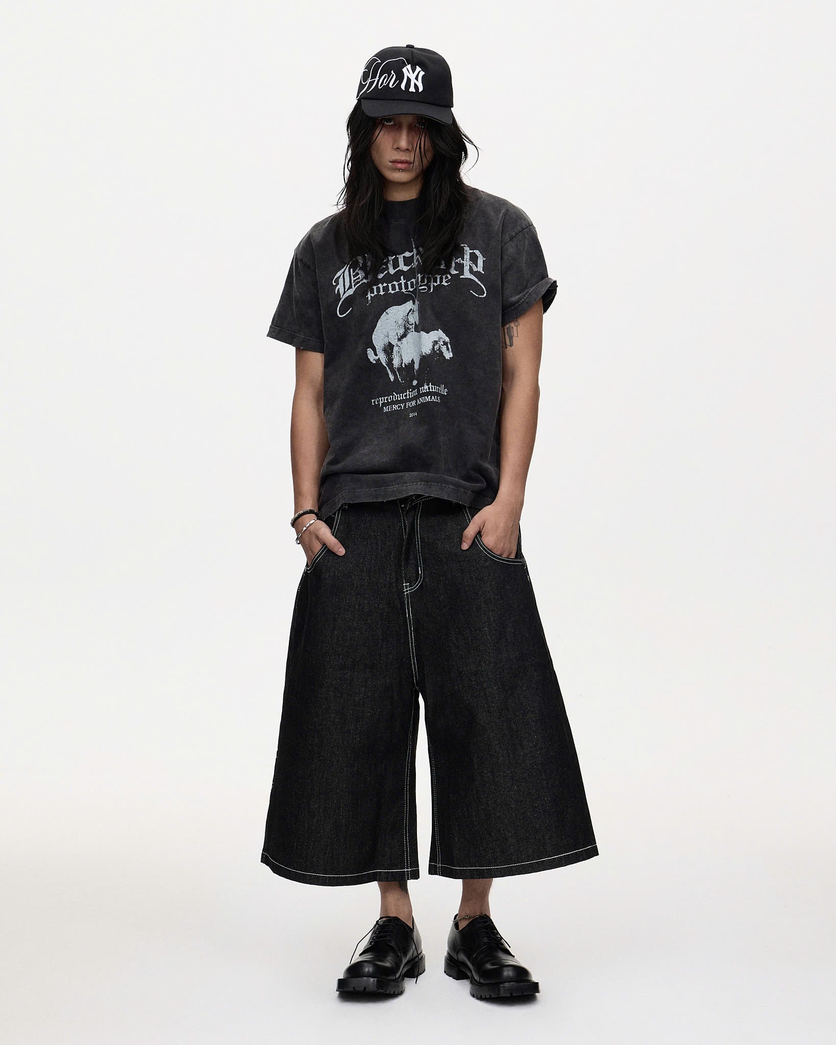 Blackorp Baggy Shorts Raw Denim