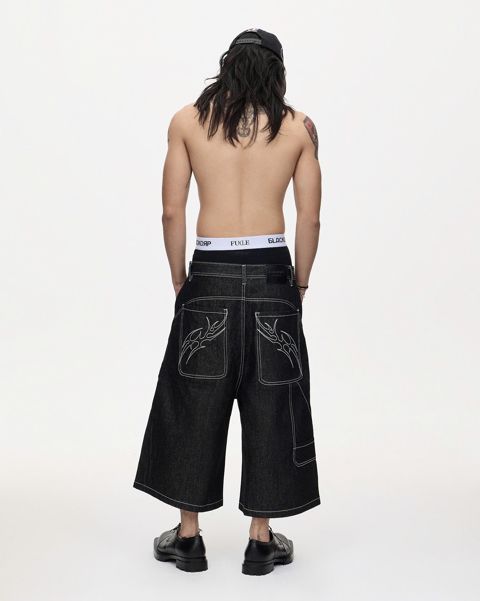 Blackorp Baggy Shorts Raw Denim