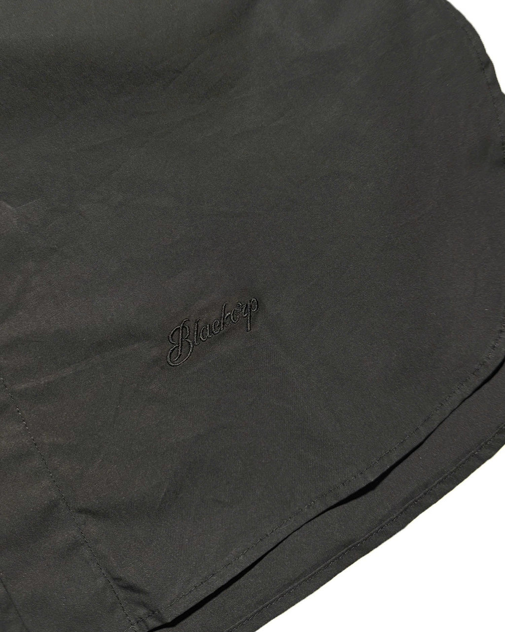 Blackorp Wrinkled Poplin Logo Long Sleeve Shirts