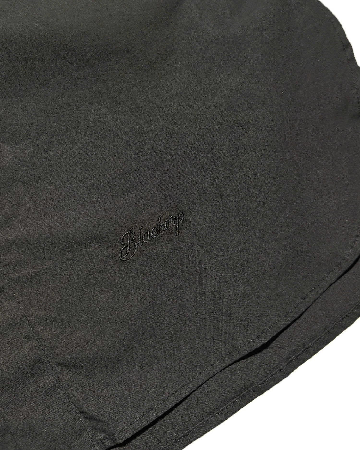 Blackorp Wrinkled Poplin Logo Long Sleeve Shirts