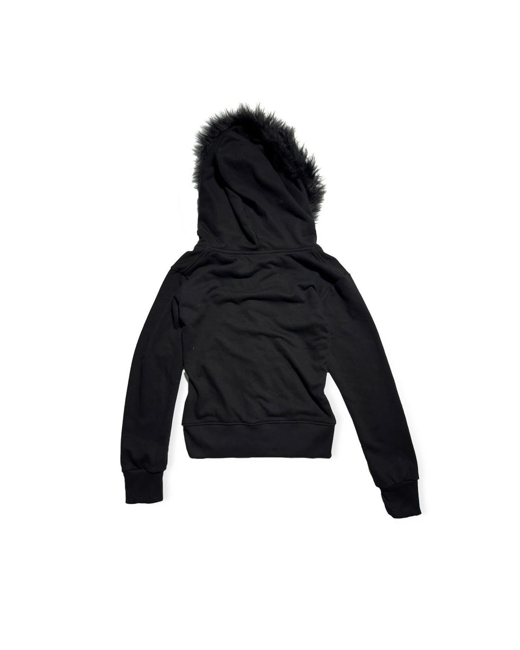 Blackorp Fur Trimming Hooded Zip-Up